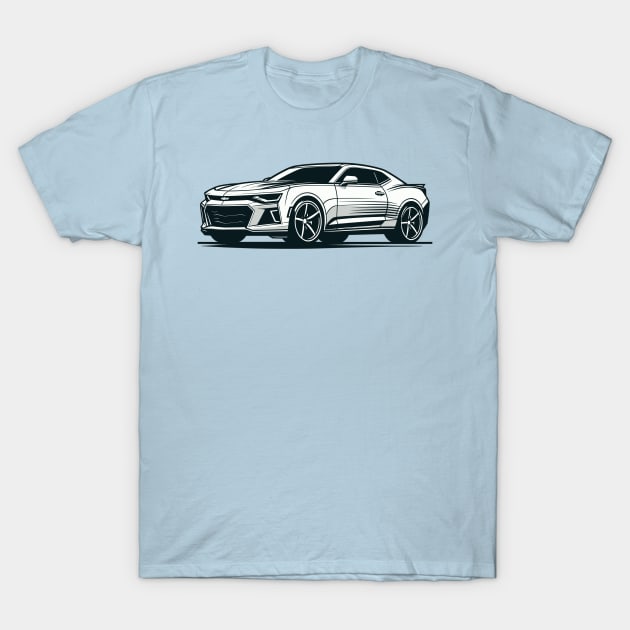 Chevrolet Camaro T-Shirt by Vehicles-Art